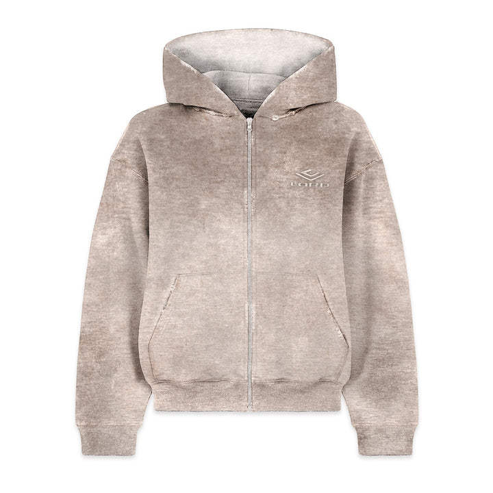 LORD CULTURE - REPLICA ZIP-HOODIE - GRAY
