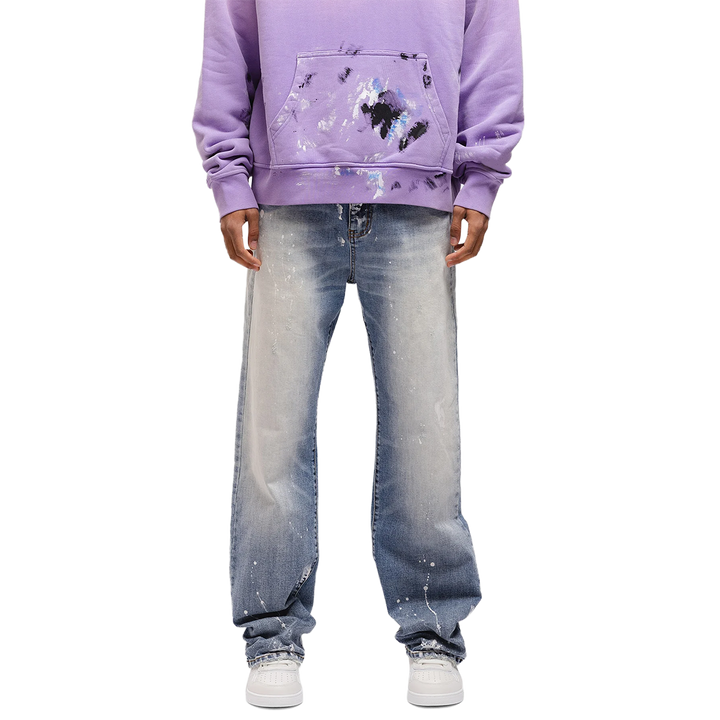 RIVERO - CANVAS WASHED DENIM JEANS
