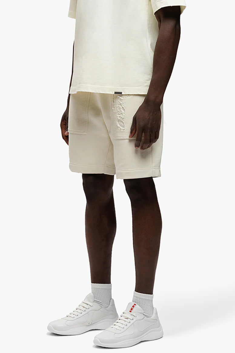 RIVERO - GARMENTS SHORTS OFF WHITE