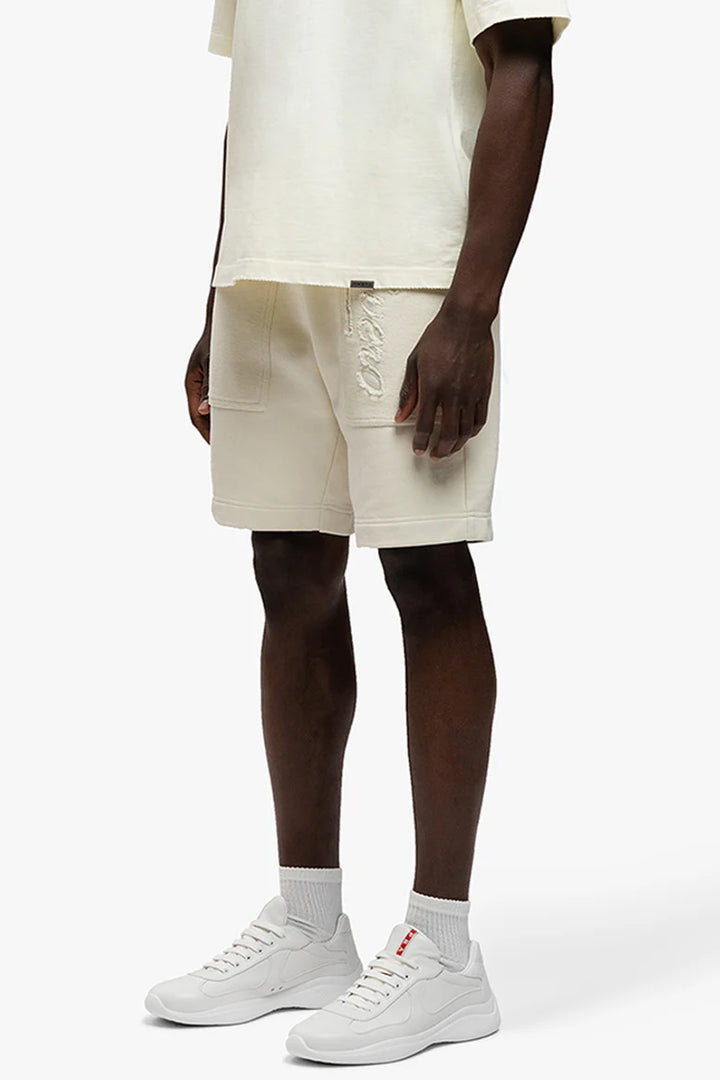 RIVERO - GARMENTS SHORTS OFF WHITE