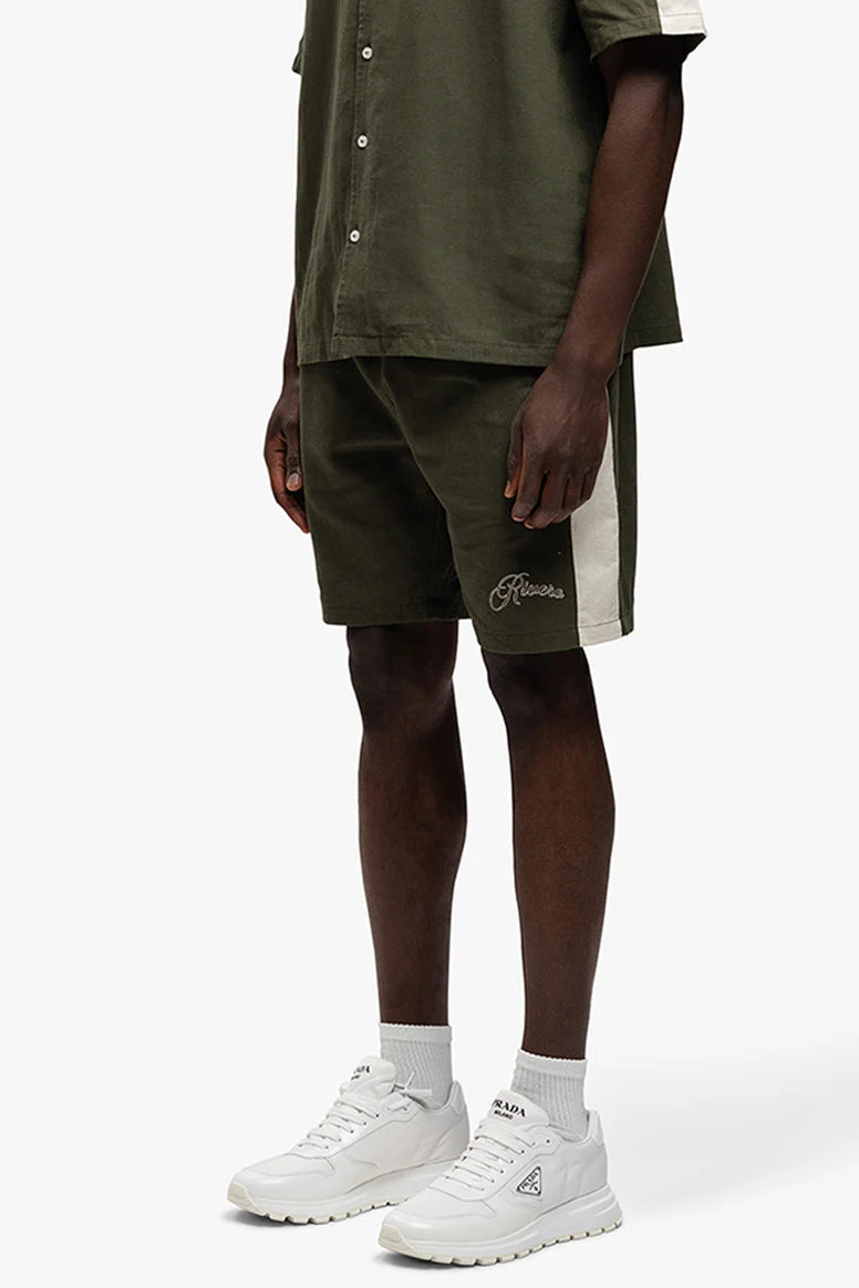 RIVERO - RETRO LINEN SHORTS