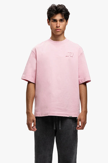 RIVERO - URBAN T-SHIRT DOUBLE PINK