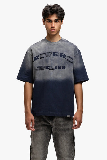 RIVERO - MIDNIGHT WASHED STATEMENT T-SHIRT