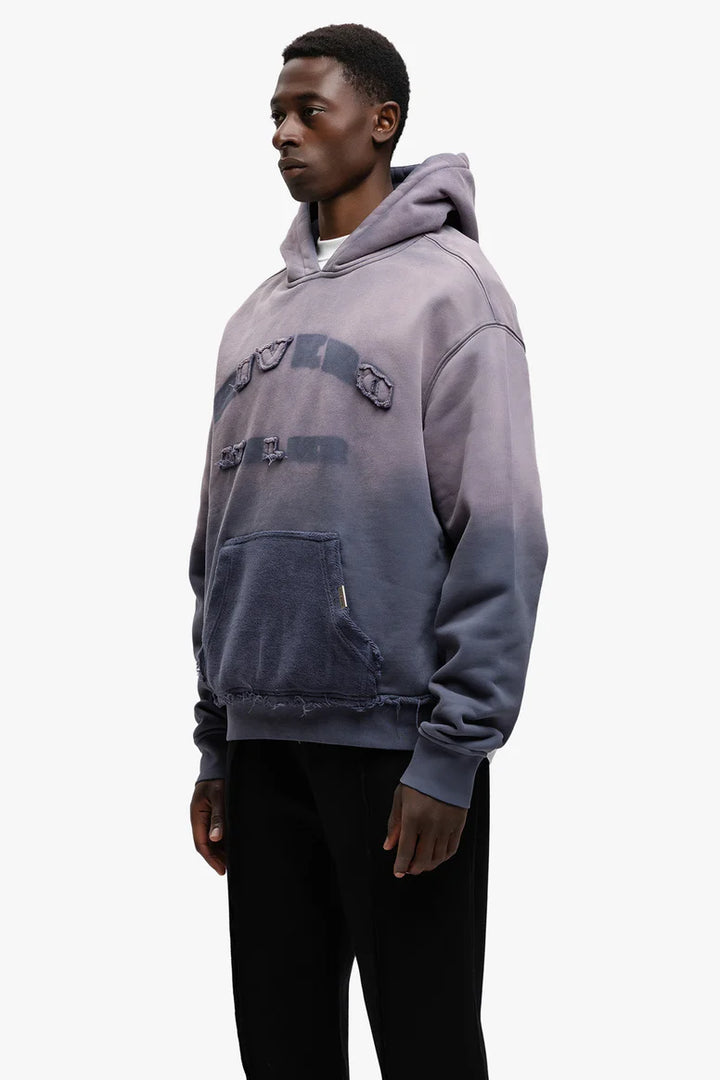RIVERO - MIDNIGHT WASHED STATEMENT HOODIE