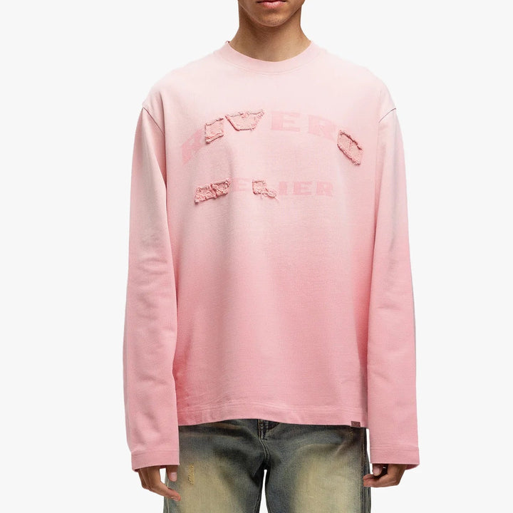 RIVERO - DAWN WASHED STATEMENT LONGSLEEVE TEE