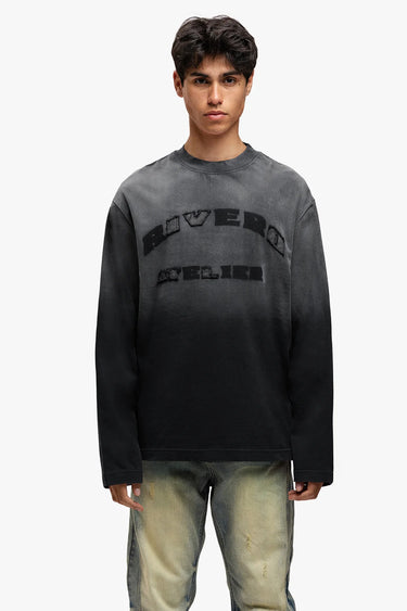 RIVERO - SHADOW WASHED STATEMENT LONGSLEEVE TEE