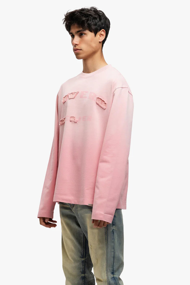 RIVERO - DAWN WASHED STATEMENT LONGSLEEVE TEE