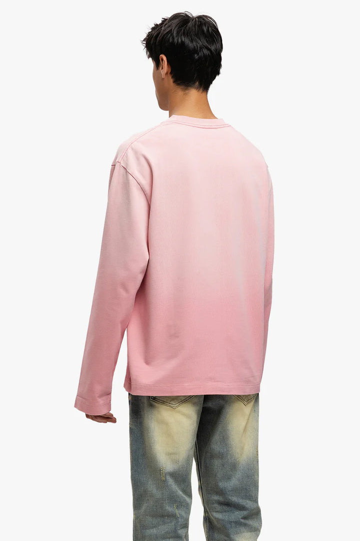 RIVERO - DAWN WASHED STATEMENT LONGSLEEVE TEE