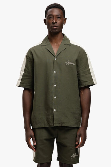 RIVERO - RETRO LINEN SHORT SLEEVE
