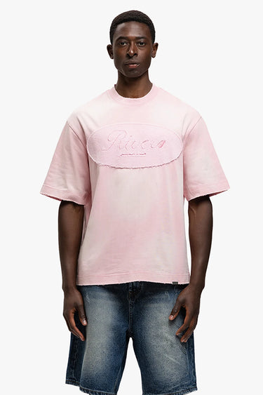 RIVERO - GARMENTS T-SHIRT WASHED PINK