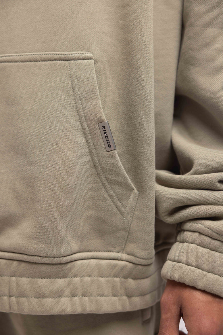RIVERO - FRAYED ECHO HOODIE