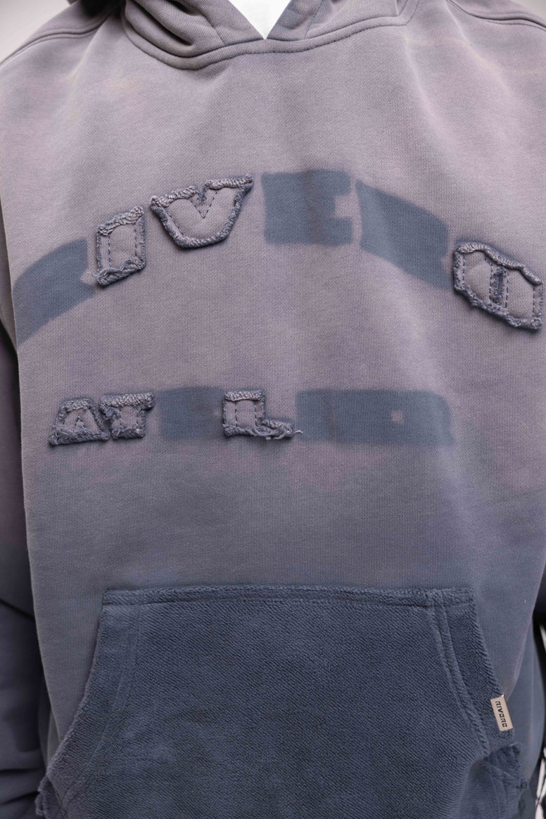 RIVERO - MIDNIGHT WASHED STATEMENT HOODIE