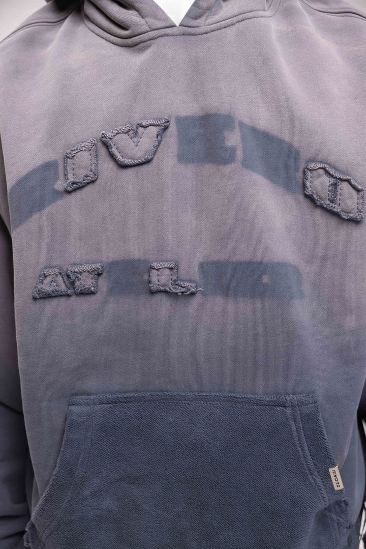 RIVERO - MIDNIGHT WASHED STATEMENT HOODIE