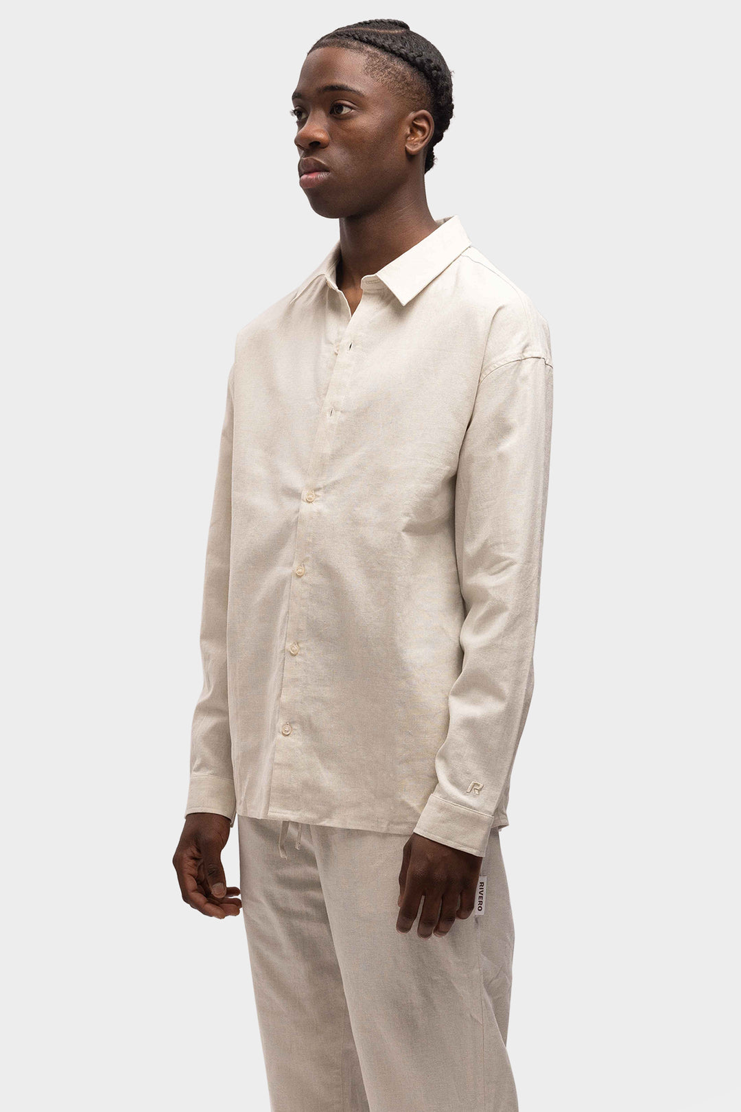 RIVERO - LINEN SHIRT SAND