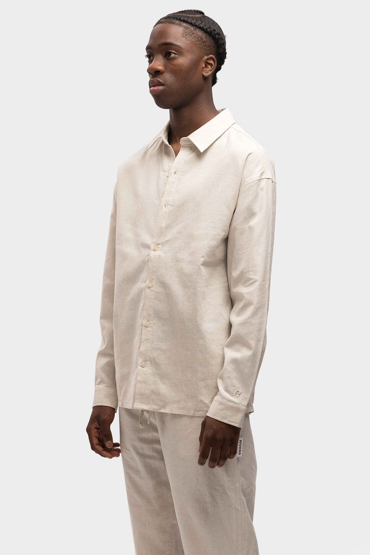 RIVERO - LINEN SHIRT SAND
