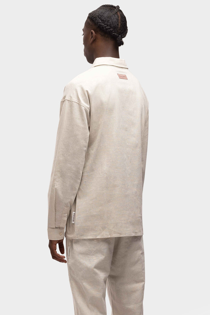 RIVERO - LINEN SHIRT SAND