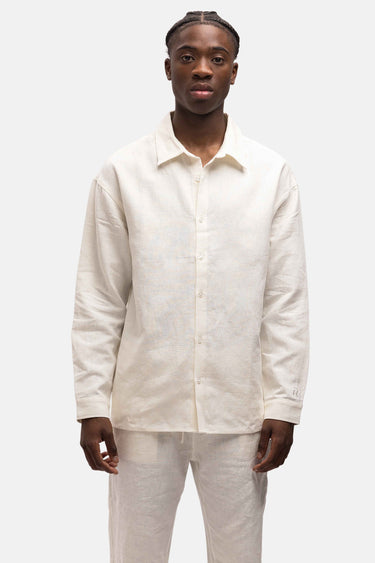 RIVERO - LINEN SHIRT WHITE