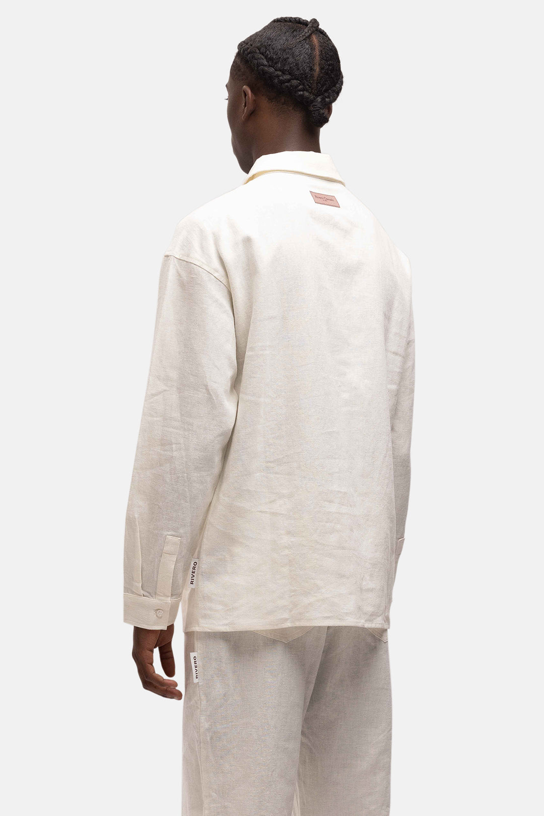 RIVERO - LINEN SHIRT WHITE