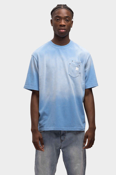 RIVERO - ATELIER OVERSIZED T-SHIRT WASHED BLUE