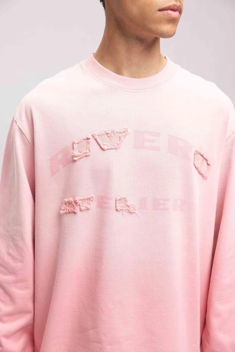 RIVERO - DAWN WASHED STATEMENT LONGSLEEVE TEE