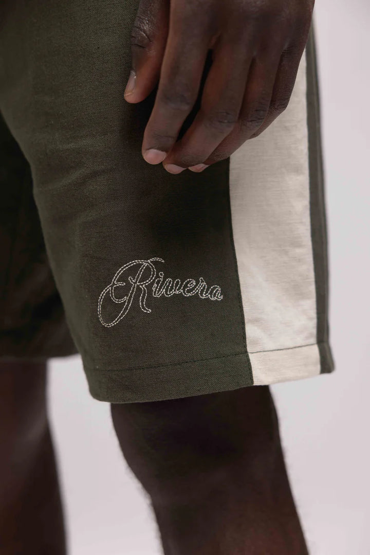 RIVERO - RETRO LINEN SHORTS