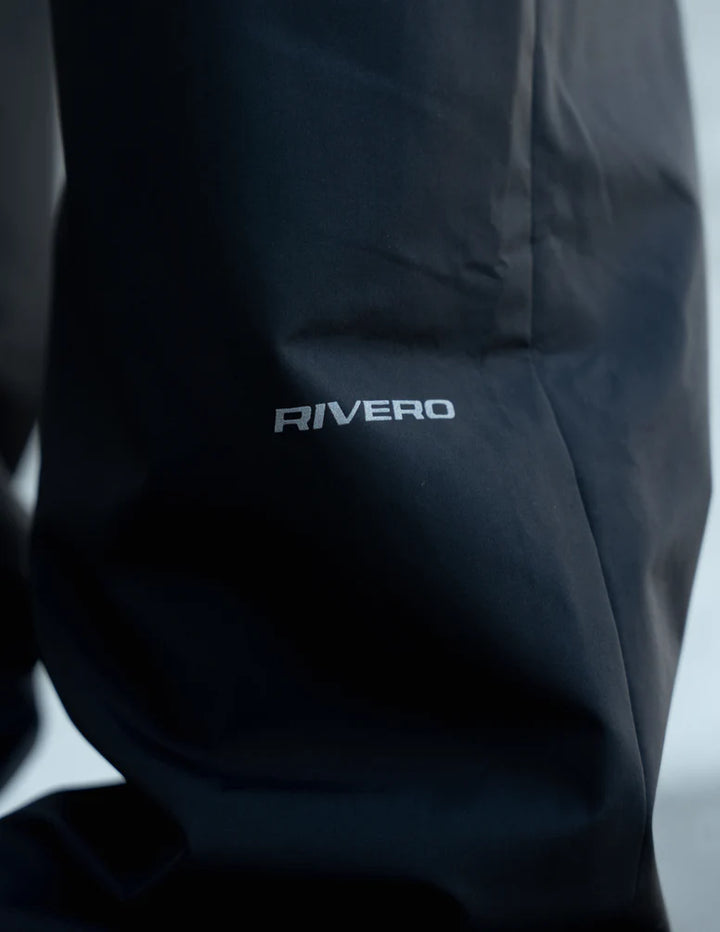 RIVERO- PHANTOM NYLON TRACKPANTS BLACK