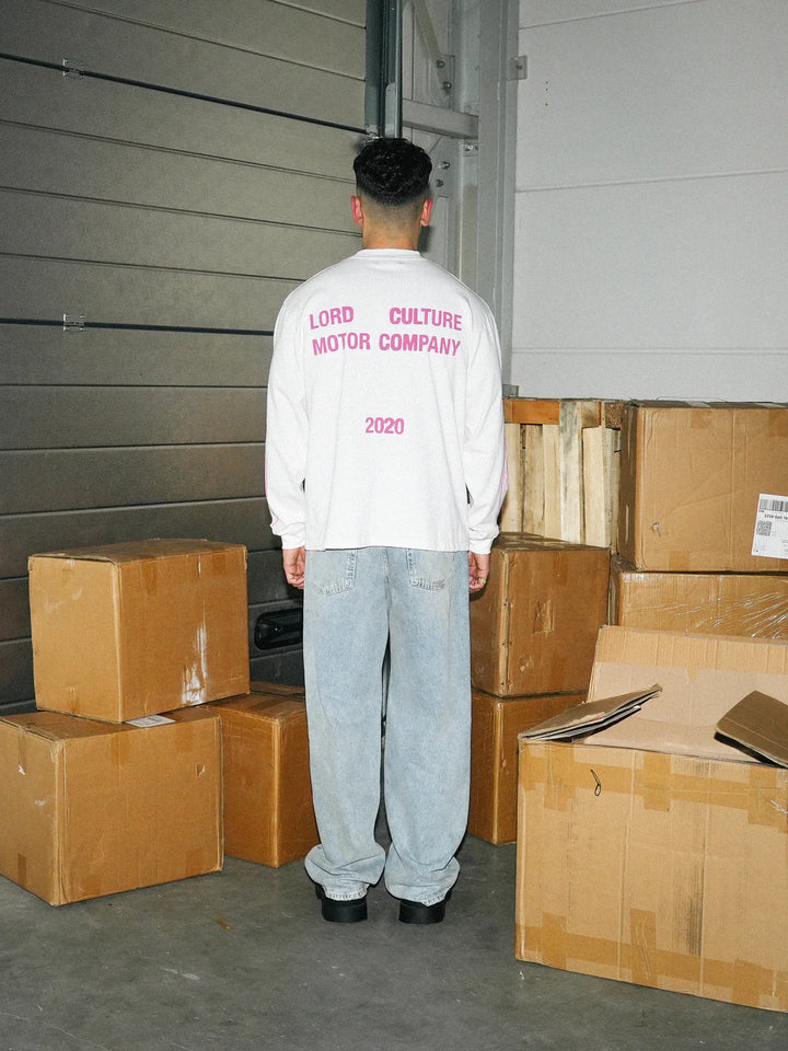 LORD CULTURE - LONGSLEEVE TEE - WHITE