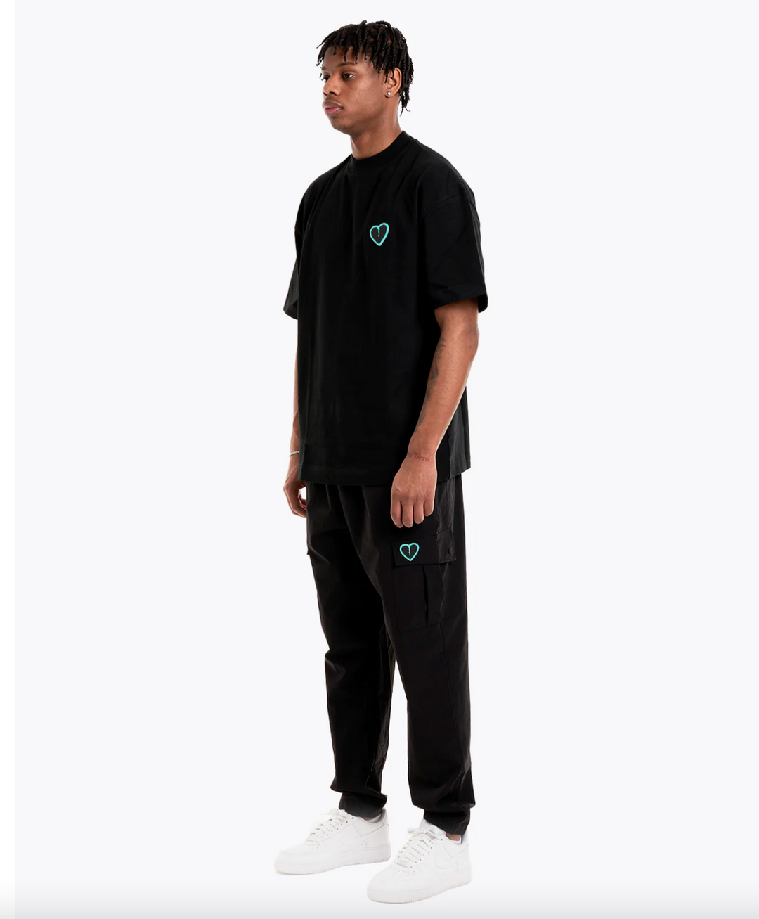 BILLION AND BEYOND - BASIC COMBATS BLACK/TURQUOISE