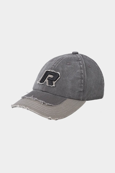 RIVERO - SCRIPT DISTRESSED CAP WASHED