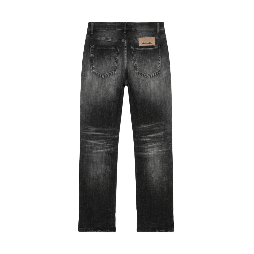 RIVERO - SHADOW SLIGHTLY SPLIT WASHED DENIM
