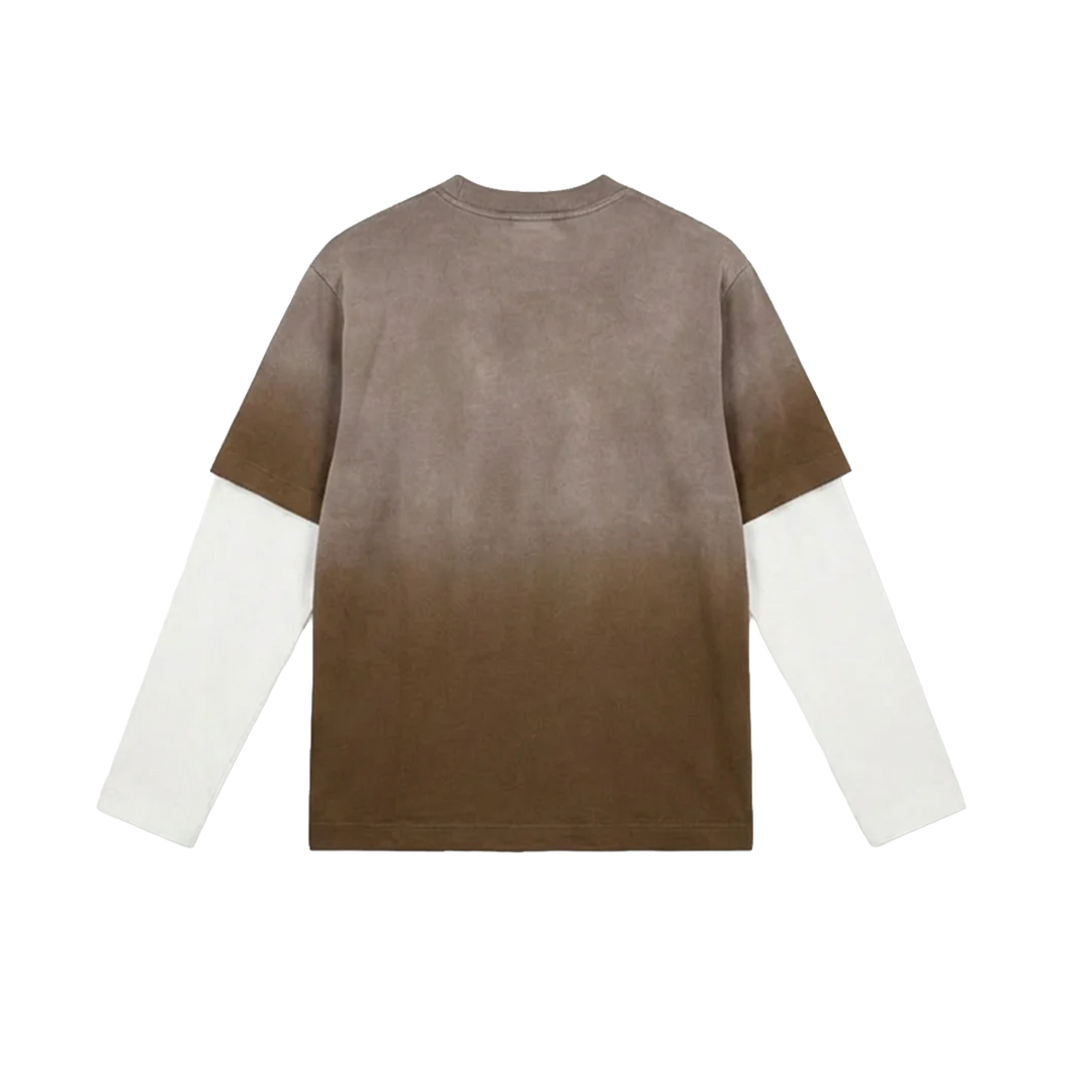 RIVERO - EARTH WASHED STATEMENT DOUBLE LAYERED TEE