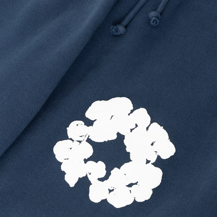 DENIM TEARS - THE COTTON WREATH SHORT NAVY
