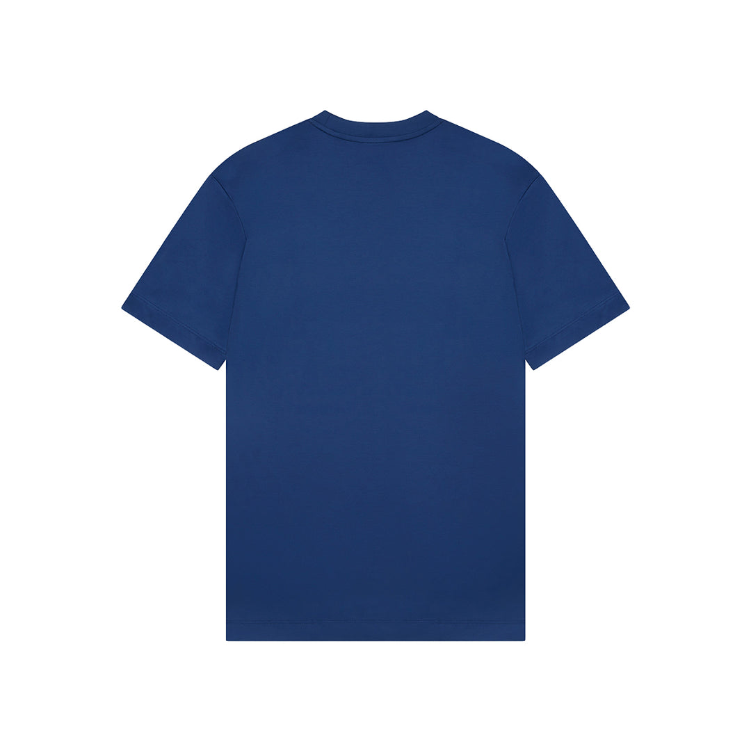 VALENZA - INTERLOCK SUPIMA T-SHIRT COBALT
