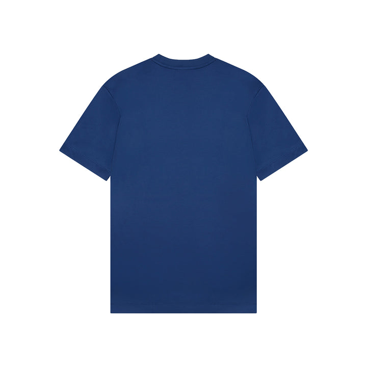 VALENZA - INTERLOCK SUPIMA T-SHIRT COBALT
