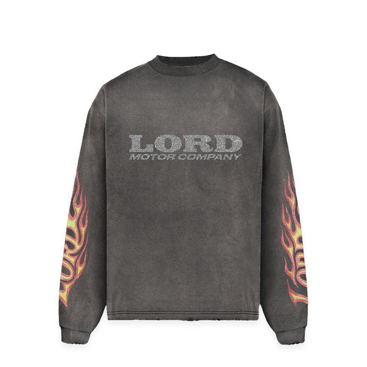 LORD CULTURE - FLAME LONGSLEEVE - VINTAGE GREY