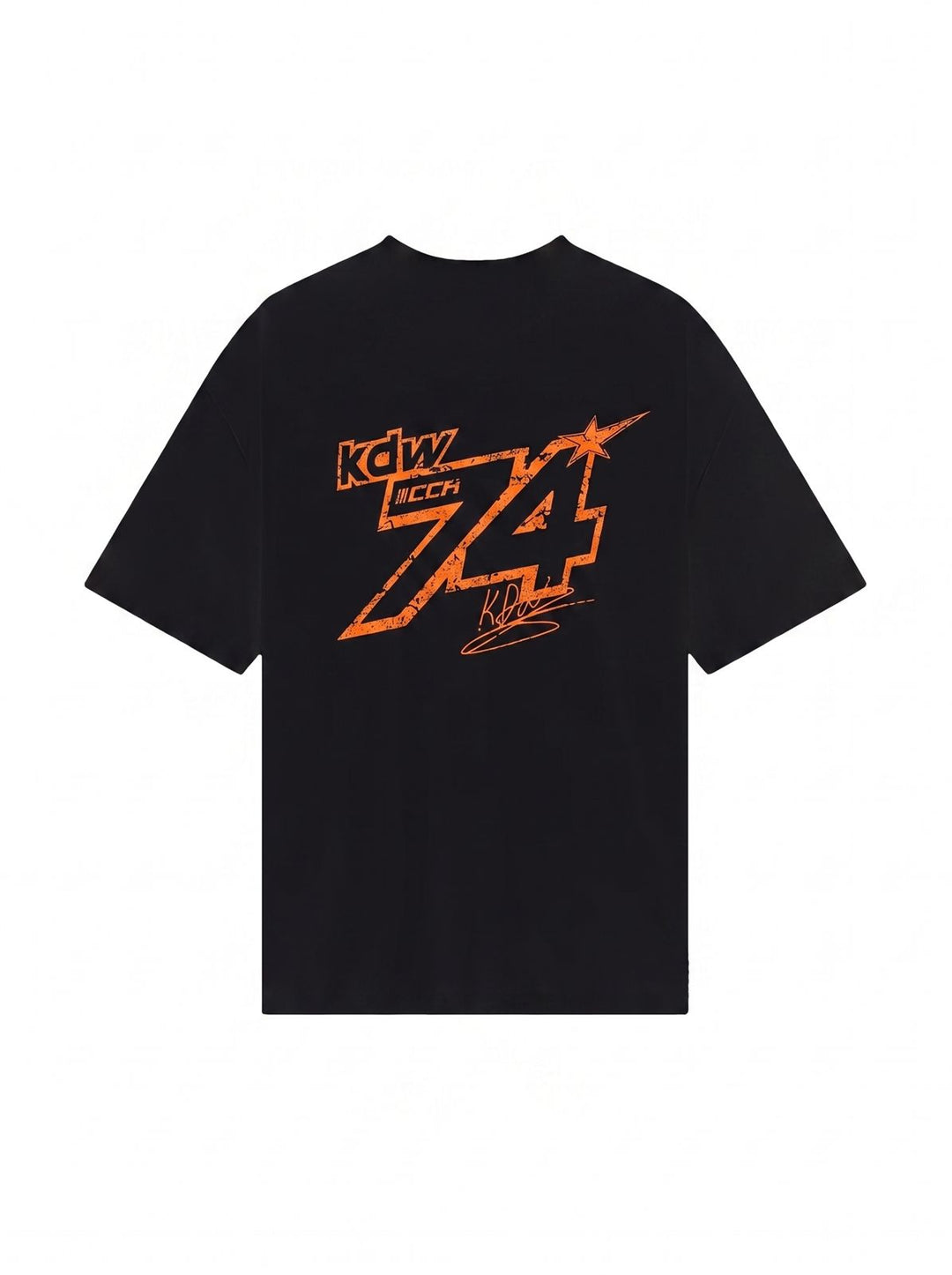 CONCEPT R X KDW - LIMITED EDITION T-SHIRT BLACK/ORANGE