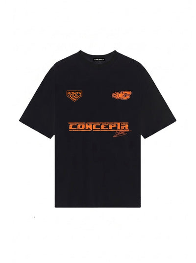CONCEPT R X KDW - LIMITED EDITION T-SHIRT BLACK/ORANGE
