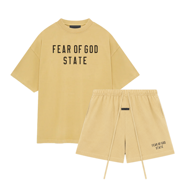 FEAR OF GOD ESSENTIALS - AMBER SET