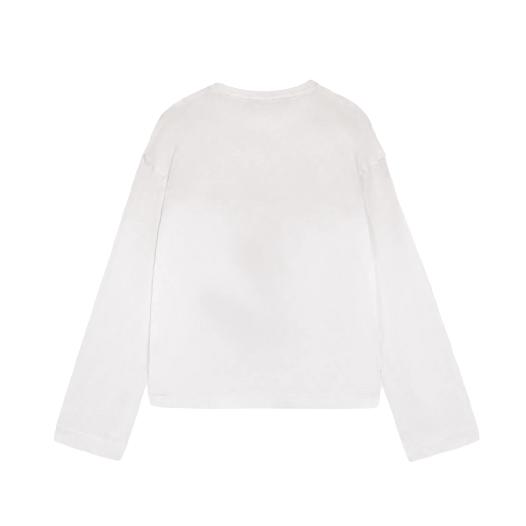 RIVERO - STUDIO WASHED LIGHTWEIGHT LONGSLEEVE WHITE