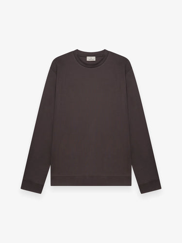 VALENZA- HEAVY SUPIMA SWEATER ASPHALT