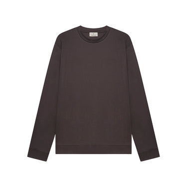 VALENZA- HEAVY SUPIMA SWEATER ASPHALT