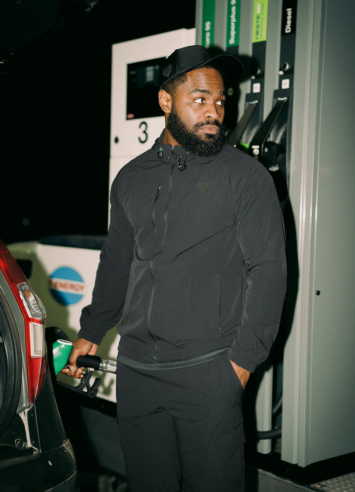 BILLION AND BEYOND - COMBAT JACKET - DEEP BLACK