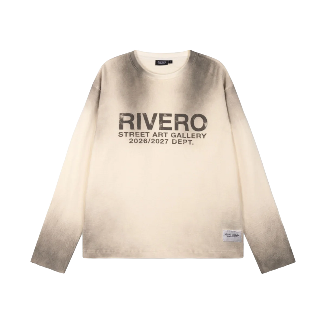 RIVERO - AGED ART DEPT WAFFLE LONGSLEEVE