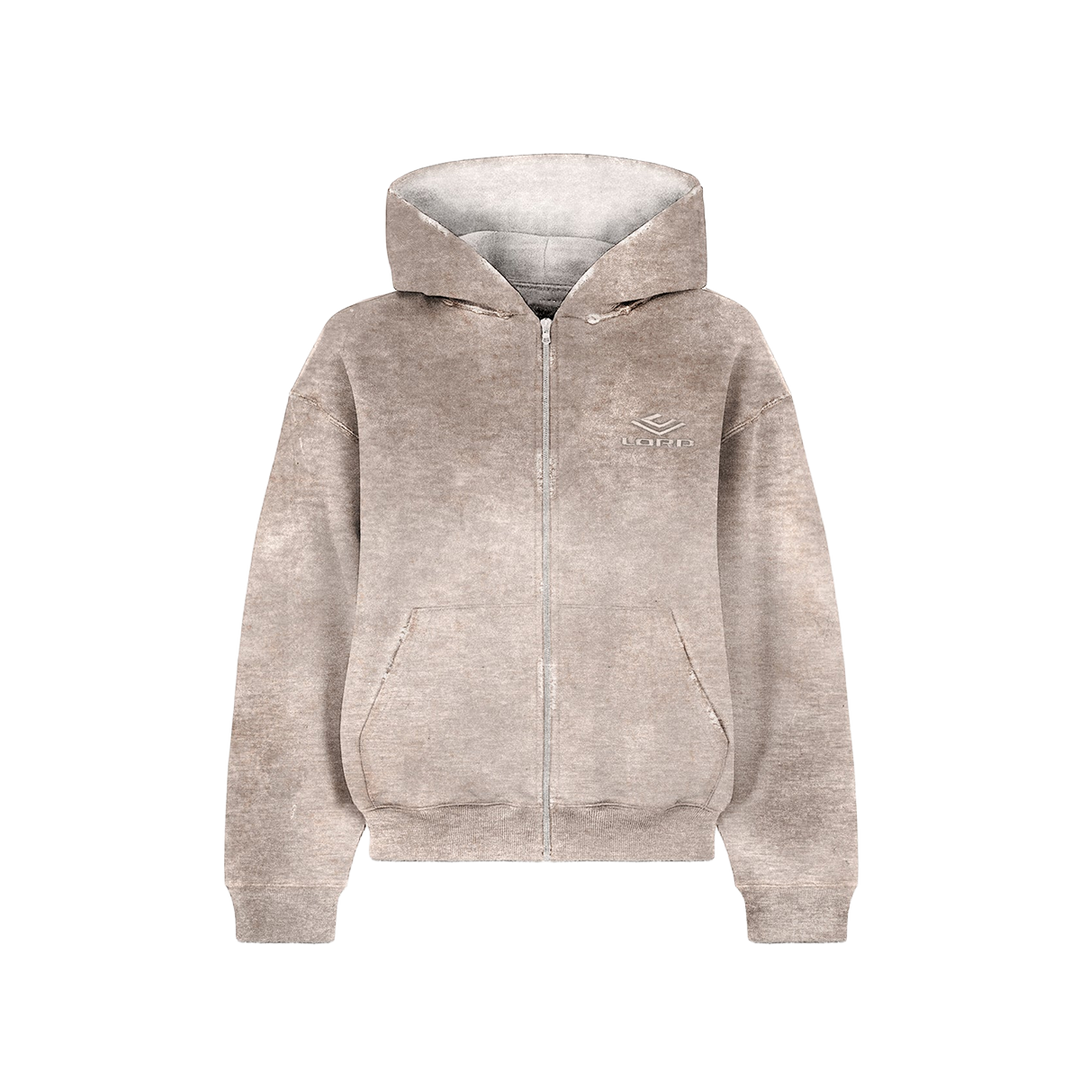 LORD CULTURE - REPLICA ZIP-HOODIE - GRAY