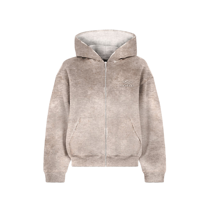 LORD CULTURE - REPLICA ZIP-HOODIE - GRAY
