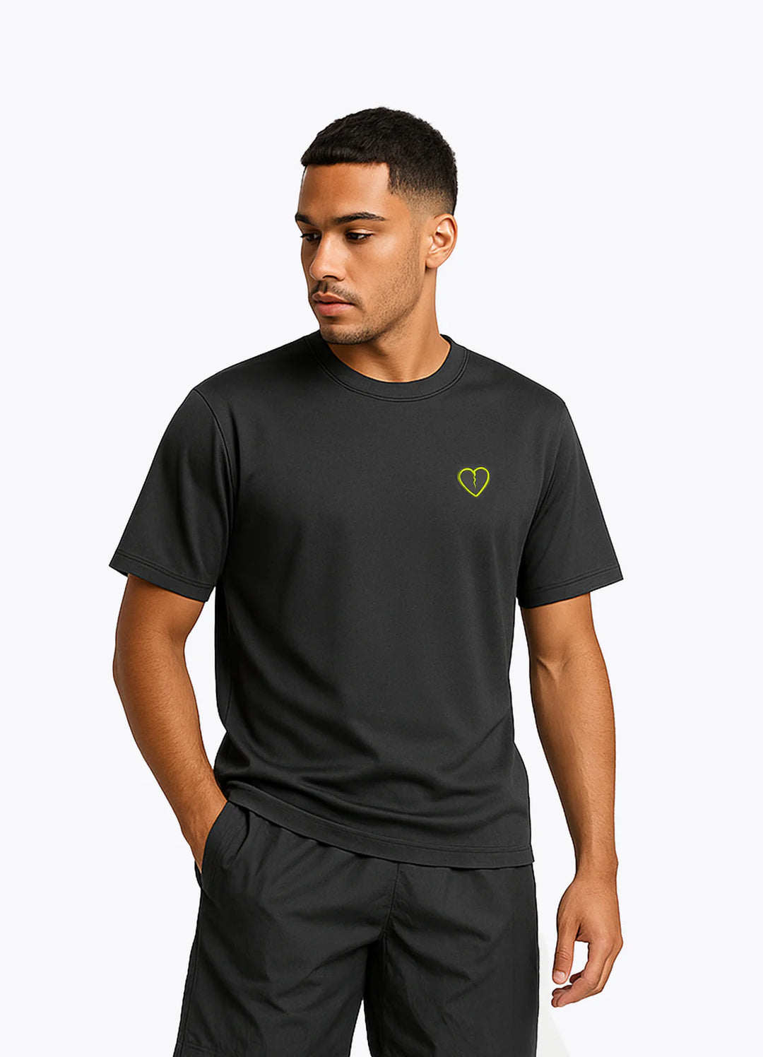 BILLION AND BEYOND - COMBAT TEE - GREY/NEON