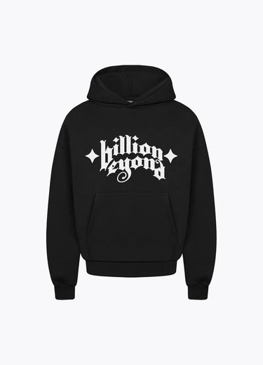 BILLION AND BEYOND - MAGIC HOODIE BLACK/WHITE