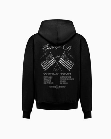 CONCEPT R - WORLD TOUR ZIPPER - BLACK