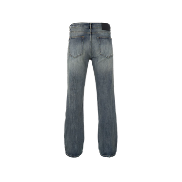 RIVERO - BLEACH WASHED DENIM JEANS