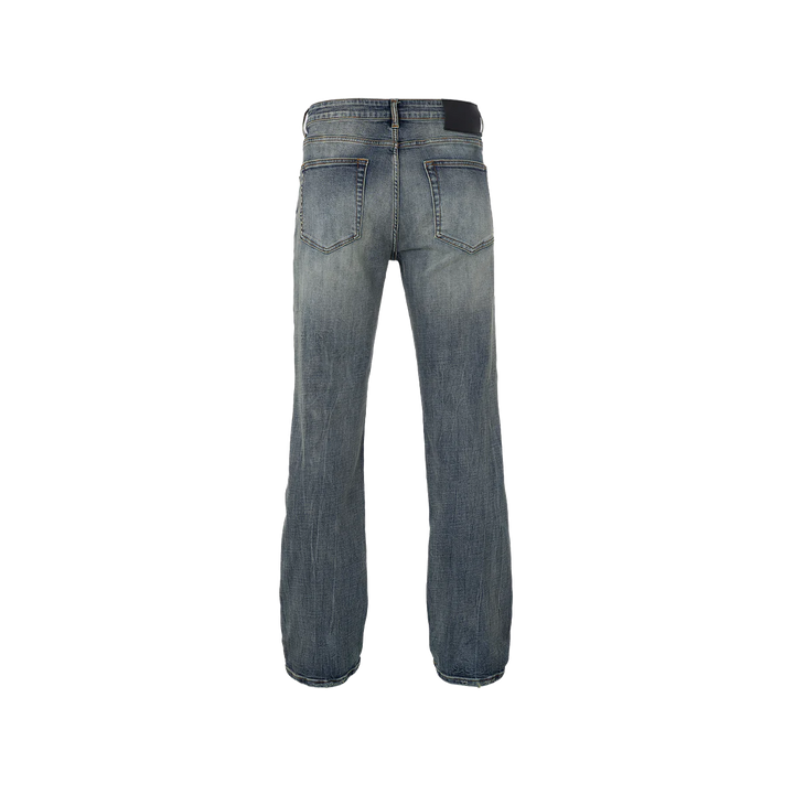 RIVERO - BLEACH WASHED DENIM JEANS